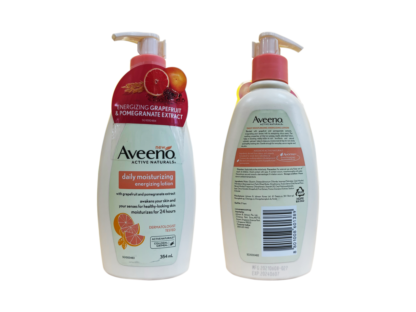 Aveeno, Daily Moisturizing energizing lotion (354 ml)