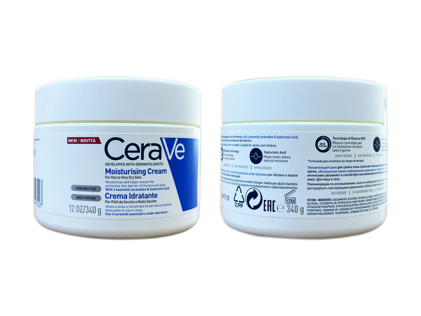 CeraVe, Moisturizing Cream (340 g)