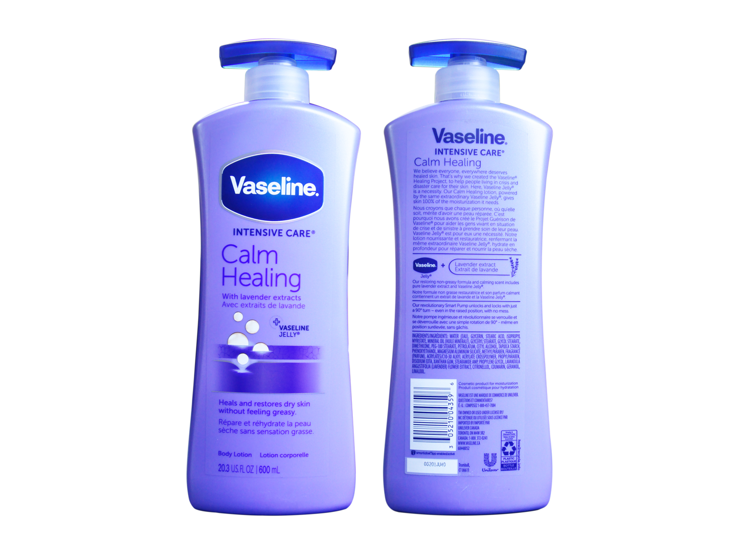 Vaseline, Calm Healing (600 ml) - USA